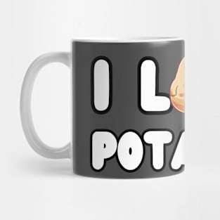 I Love Potatoes Funny Mug